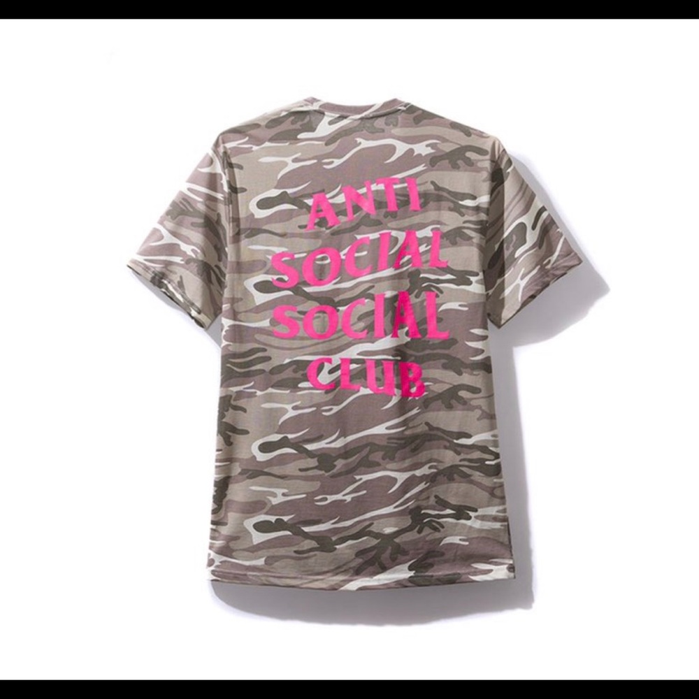 Anti Social Social Club Ghost Camo Tee